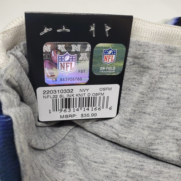 NEW New Era 2022 Sideline Ink Dye Cuffed Knit Hat - Dallas Cowboys - Picture 3 of 5